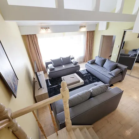 Dzīvoklis Daugava Rrlux Duplex Penthouse Free Parking