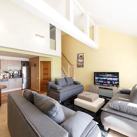 Daugava Rrlux Duplex Penthouse Free Parking Apartman *