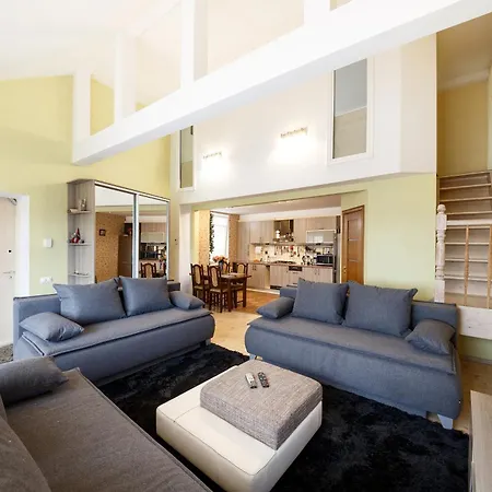 Daugava Rrlux Duplex Penthouse Free Parking * Riga