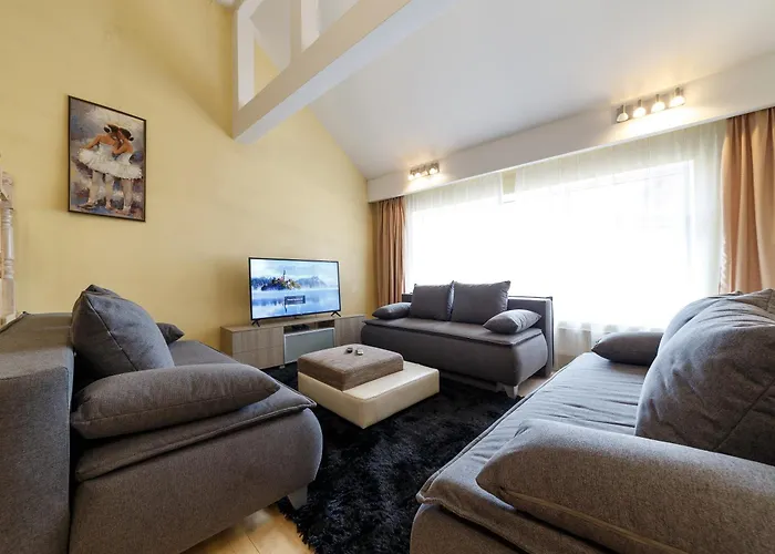 Daugava Rrlux Duplex Penthouse Free Parking Riga