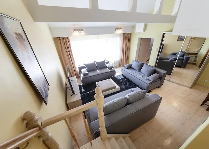 Apartment Daugava Rrlux Duplex Penthouse Free Parking